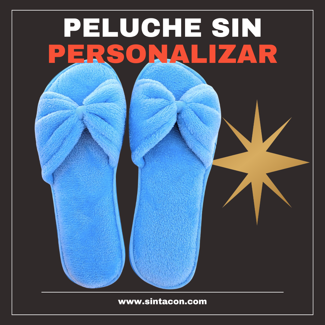 PANTUNFLAS PELUCHE SIN PERSONALIZAR