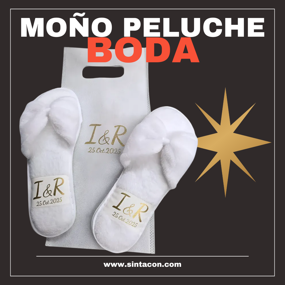 MOÑO PELUCHE BODA