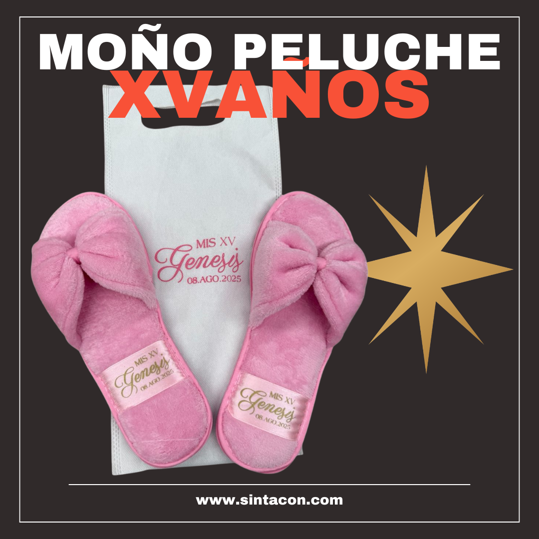 MOÑO PELUCHE XV AÑOS
