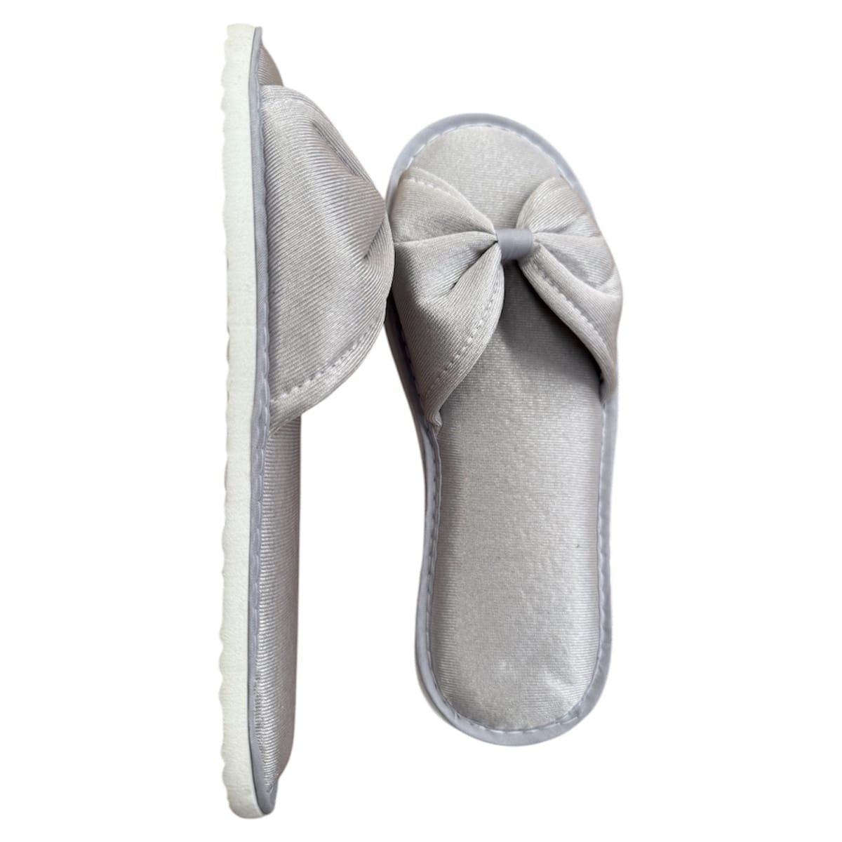PANTUNFLA SATIN PLATA SIN PERSONALIZAR